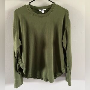 JoyLab Olive Sweatshirt for Women